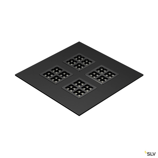 SLV 1010715 PAVANNO, 600 45 830/840/850 WB BK UGR19 DALI