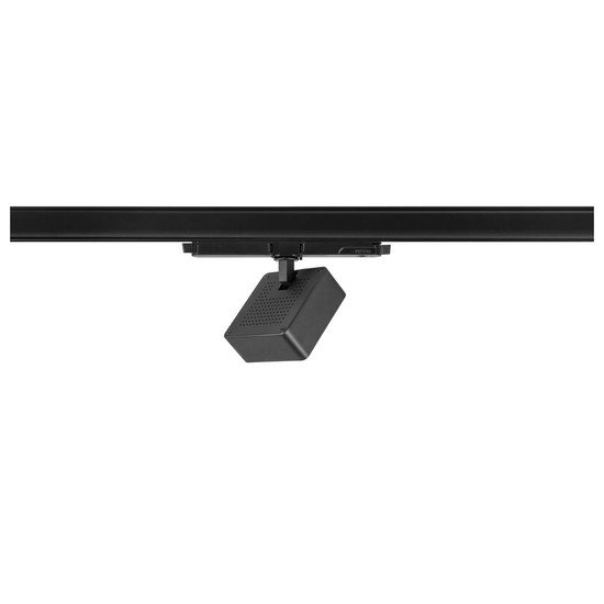 SLV 1010846 EURO CUBE 2 M, 3-Phasen Spot, rechteckig, 3000K, 14W, DALI 2, 40°, schwarz