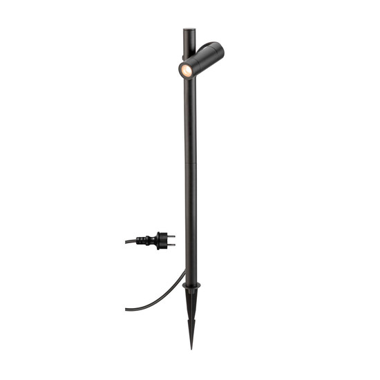 SLV 1011034 HELIA SLIM Pole, single, LED Outdoor Stehleuchte, IP65, 2200K, schwarz