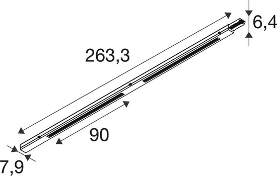 SLV 1011553 EASYLIGHT, 2500 3PH TRACK WH DALI SLVtec