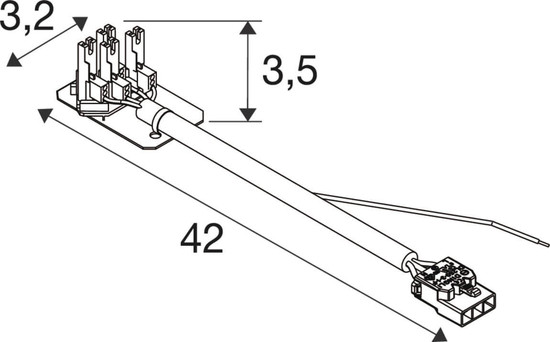SLV 1011656 RETRO, CON 4P001 Connector 4-Plug EM SLVtec