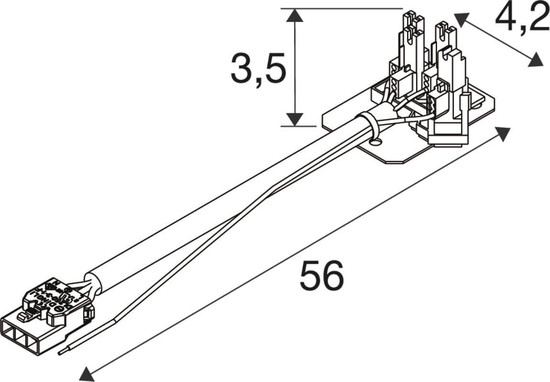 SLV 1011660 RETRO, CON 4P005 Connector 4-Plug EM SLVtec