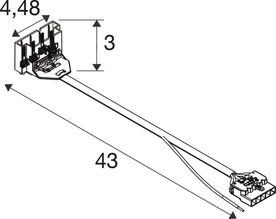 SLV 1011664 RETRO, CON 6P102 Connector 6-Plug EM SLVtec