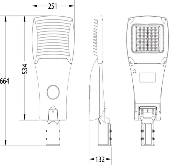 SLV 1011736 STREET A, MINI 135 740 LENS710 SLVtec