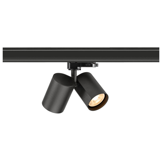 SLV 1011765 BIMA 2.0, 3-Phasen Spot, Double, QPAR51, schwarz