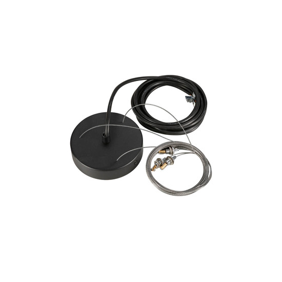 SLV 1011779 MEDO 2 Abhängeset, 1,5 m Pendellänge, Zentral, schwarz