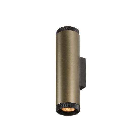SLV 1011883 GRIP! L, Wandaufbauleuchte, UP/DOWN, QPAR51, 2 x 6W, bronze