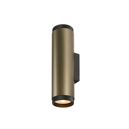 SLV 1011883 GRIP! L, Wandaufbauleuchte, UP/DOWN, QPAR51, 2 x 6W, bronze