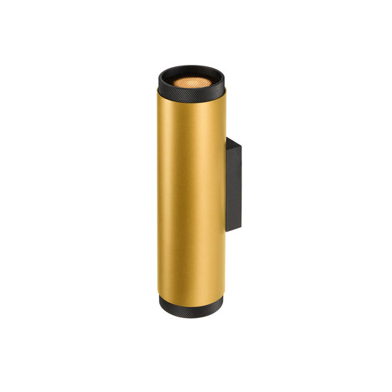 SLV 1011884 GRIP! L, Wandaufbauleuchte, UP/DOWN, QPAR51, 2 x 6W, gold