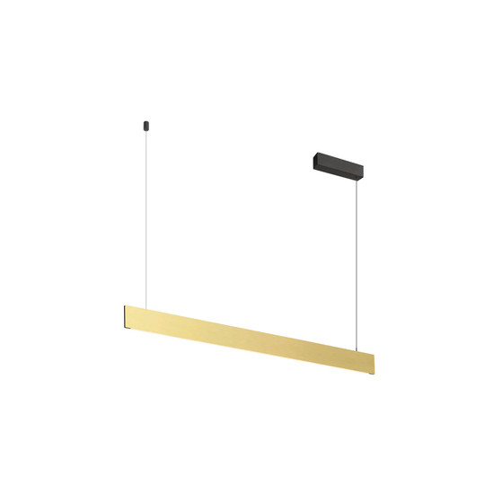 SLV 1011953 LINIUS 120, PD, DALI, Deckenrosette, Pendelleuchte, 3000K, 34W, 90°, messingfarben