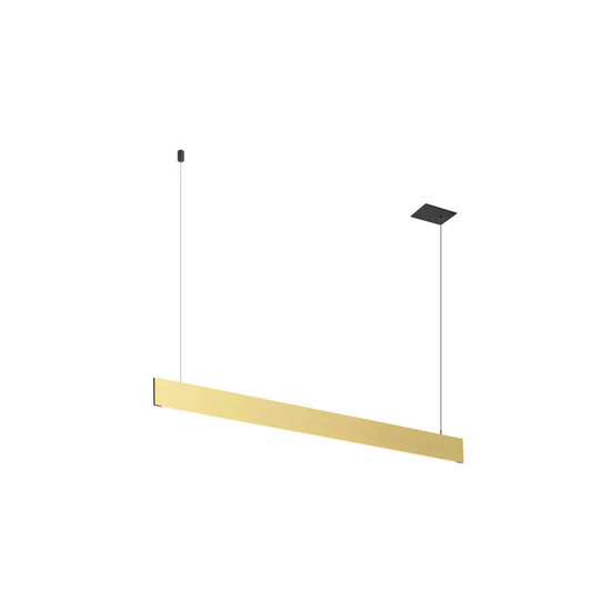 SLV 1011957 LINIUS 120, PD, DALI, Einbau, Pendelleuchte, 3000K, 34W, 90°, messingfarben