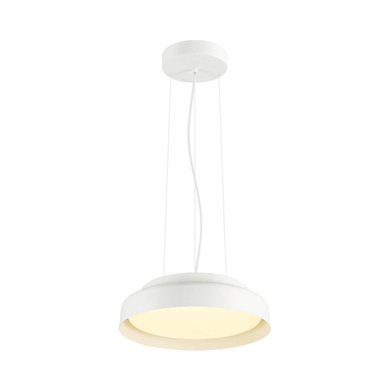 SLV 1011992 OVANA 44, PD, LED, Phase, CCT, Pendelleuchte, 2700/3000/4000K, 14W, 115°, weiß