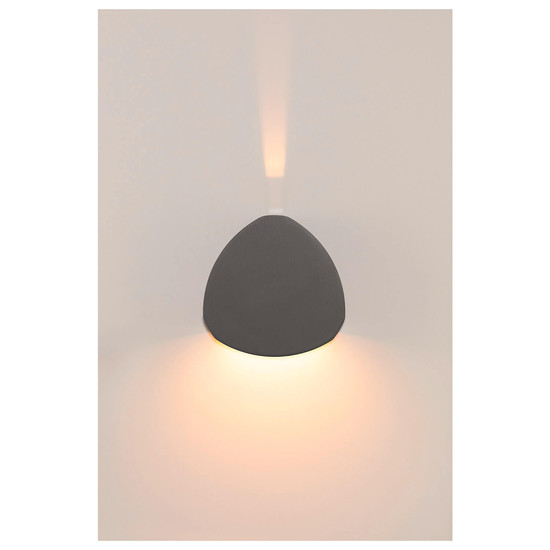 SLV 1012140 ALEGRIA, WL, TRIAC, Wandaufbauleuchte, 2200K / 2700K, 9W, anthrazit