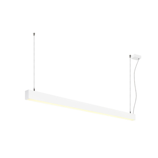 SLV 1012158 GLENOS 2.0, PD, 1,5M, DALI, UGR19, Pendelleuchte, Pendellänge 2m, 3000K, 46W, 80°, weiß