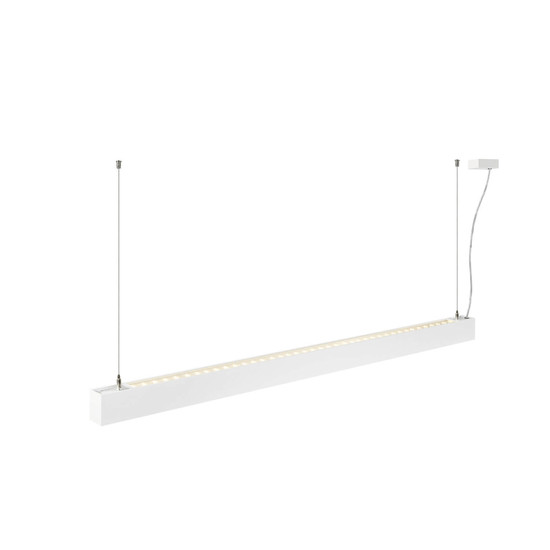 SLV 1012158 GLENOS 2.0, PD, 1,5M, DALI, UGR19, Pendelleuchte, Pendellänge 2m, 3000K, 46W, 80°, weiß