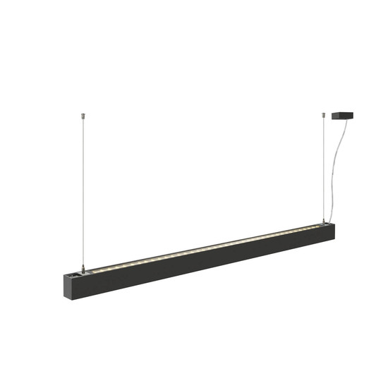 SLV 1012159 GLENOS 2.0, PD, 1,5M, DALI, UGR19, Pendelleuchte, Pendellänge 2m, 3000K, 46W, 80°, schwarz