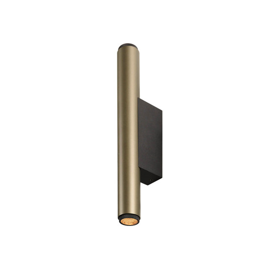 SLV 1012176 GRIP! S, WL, Phase, UP/DOWN, Wandaufbauleuchte, 2700K, 12W, 29°, bronze / schwarz