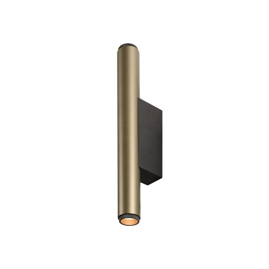 SLV 1012176 GRIP! S, WL, Phase, UP/DOWN, Wandaufbauleuchte, 2700K, 12W, 29°, bronze / schwarz