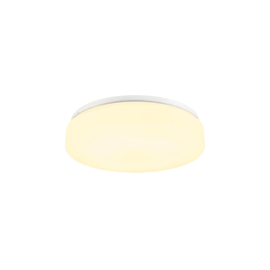 SLV 1012183 LIPSY 2.0 30, CW, Drum, Wand- und Deckenaufbauleuchte, 3000K / 4000K, 7.1W / 11W, 120°, weiß / milchig