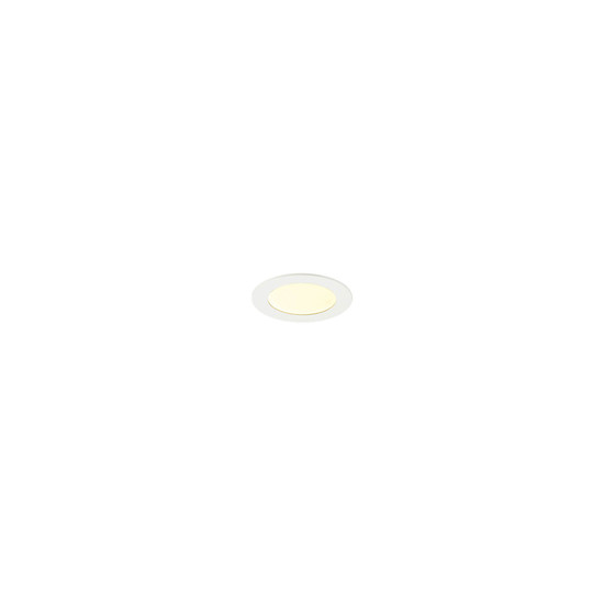 SLV 1012206 SENSER 2.0 12, RL, rund, DALI, Deckeneinbauleuchte, 3000K / 4000K, 7W, 90°, weiß