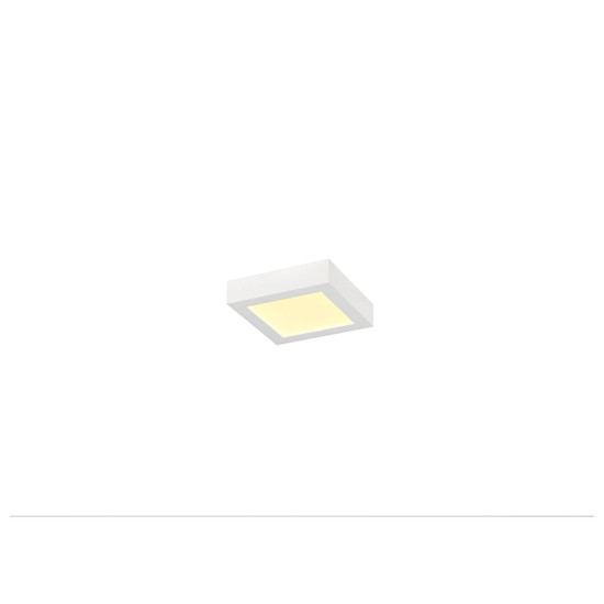SLV 1012216 SENSER 2.0 18, CW, eckig, Phase, Wand- und Deckenaufbauleuchte, 3000K / 4000K, 14W, 90°, weiß