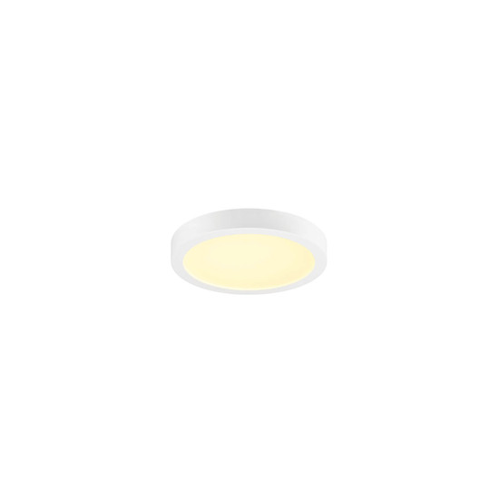 SLV 1012227 SENSER 2.0 30, CW, rund, DALI, Wand- und Deckenaufbauleuchte, 3000K / 4000K, 27W, 90°, weiß