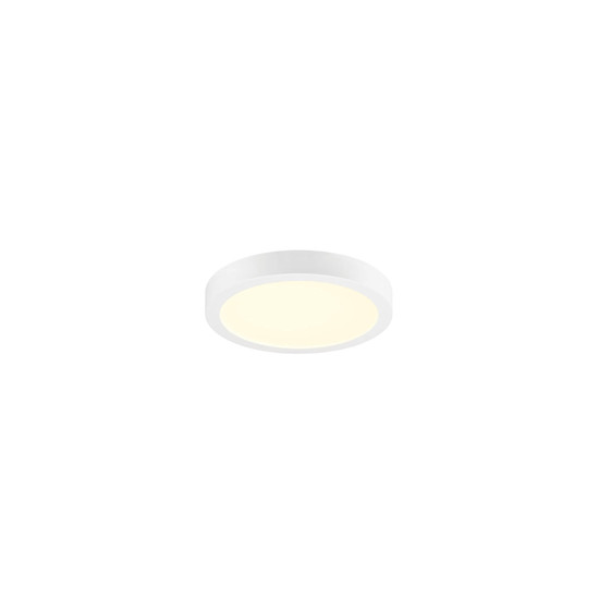 SLV 1012227 SENSER 2.0 30, CW, rund, DALI, Wand- und Deckenaufbauleuchte, 3000K / 4000K, 27W, 90°, weiß