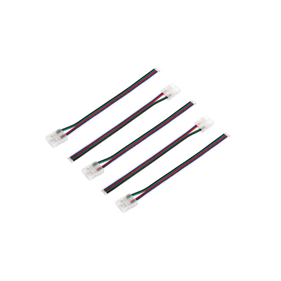 SLV 1012286 LEDSTRIP Verbinder COB, Einspeiser RGBW S, klar