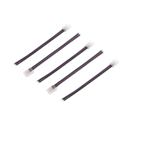 SLV 1012307 LEDSTRIP Verbinder SMD, Einspeiser RGBW S, klar