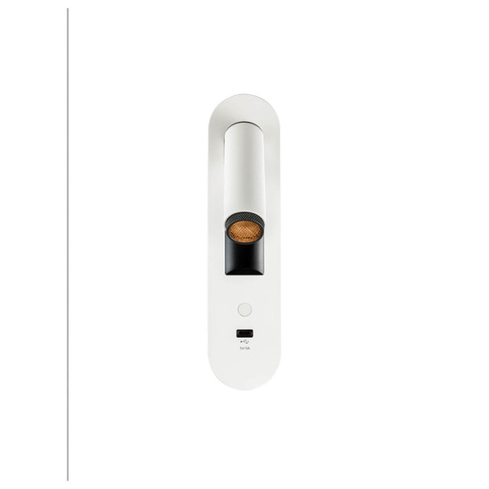 SLV 1012363 GRIP! S, WL, Wandeinbauleuchte, 2700K, 4.2W, Schalter, 29°, weiß / schwarz