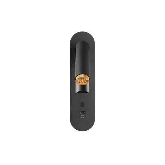 SLV 1012364 GRIP! S, WL, Wandeinbauleuchte, 2700K, 4.2W, Schalter, 29°, schwarz / goldfarben