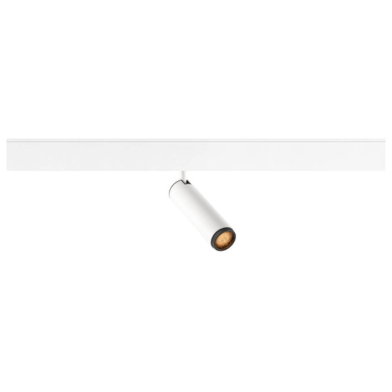 SLV 1012375 GRIP! M, 48V Spot, DALI, deep & recessed track, 2700K, 13W, 42°, weiß / schwarz