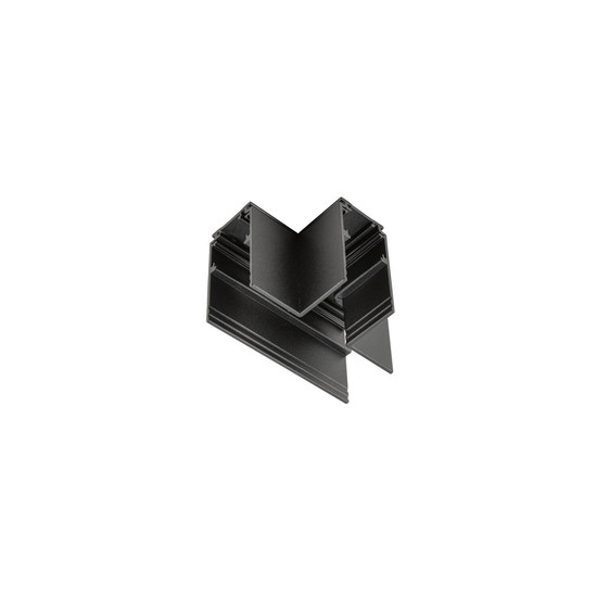 SLV 1012444 48V SYSTEM, T-Verbinder, mechanisch, für Aufbaustromschiene tief, links 2, schwarz