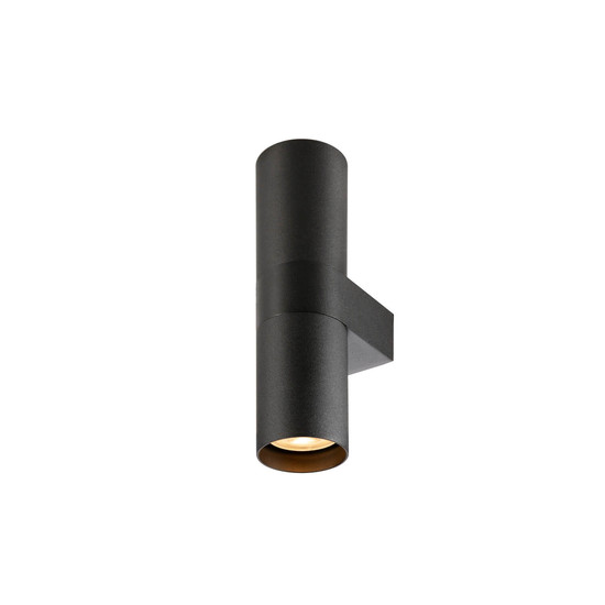 SLV 1012518 ENOLA 2.0 M Smart Set, WL, Double, GU10, PAR16, ZIGBEE, TW, Wandaufbauleuchte, schwarz