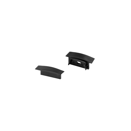 SLV 1012572 LEDSTRIP Endkappen, Einbau, M, schwarz