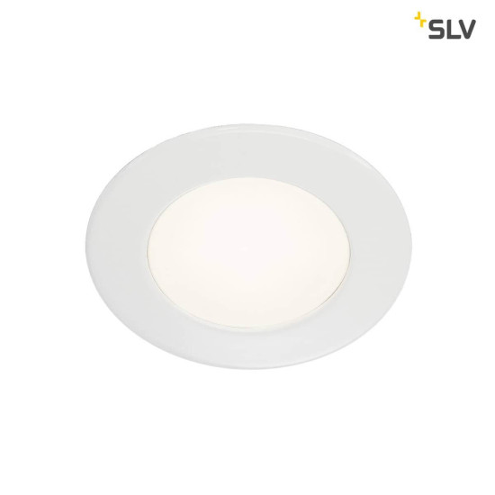 SLV 112221 Downlight DL 126 LED rund weiss 2,8W LED warmweiss 12V