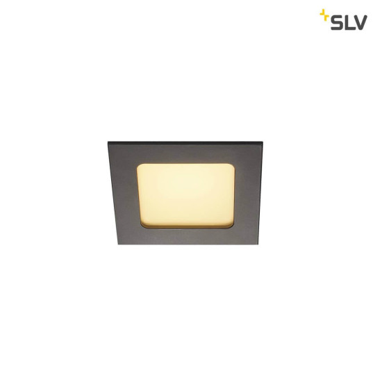 SLV 112720 FRAME BASIC LED Set Downlight mattschwarz 6W 3000K inkl. Treiber