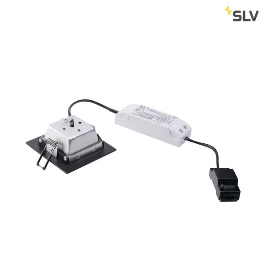 SLV 112720 FRAME BASIC LED Set Downlight mattschwarz 6W 3000K inkl. Treiber