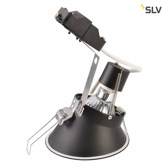 SLV 113150 HORN-A Einbauleuchte mattschwarz GU10 max. 50W