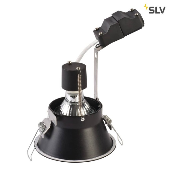 SLV 113160 HORN-O Einbauleuchte mattschwarz GU10 max. 50W