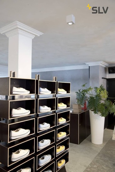 SLV 113941 TRILEDO SQUARE CL Aufbaudownlight mattweiss LED 6W 38° 3000K inkl. Treiber