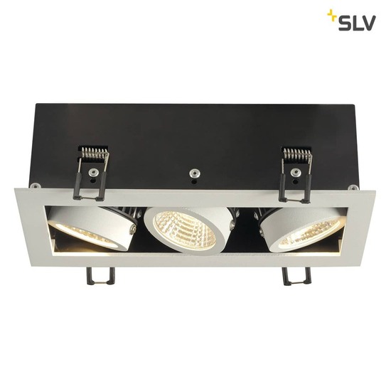 SLV 115721 KADUX LED DL Set mattweiss 3x9W 38° 3000K inkl. Treiber