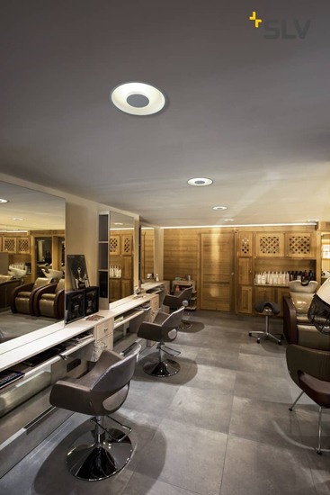 SLV 117311 OCCULDAS Deckeneinbauleuchte rund weiss 30 SMD LED 26W 3000K