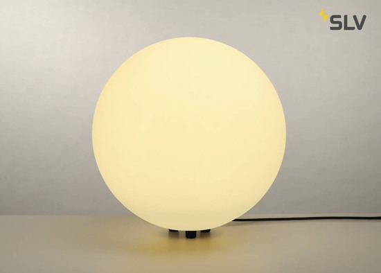 SLV 227221 ROTOBALL FLOOR 50 Aussenleuchte weiss E27 max. 24W IP44