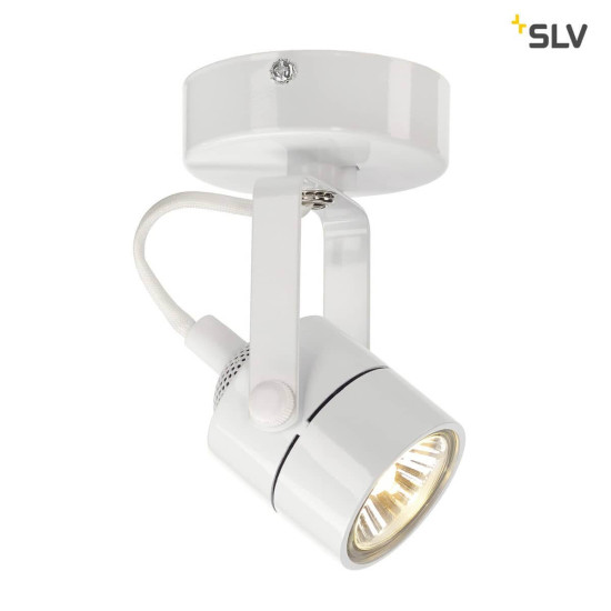 SLV 132021 SPOT 79 230V Wand- und Deckenleuchte weiss GU10 max. 50W
