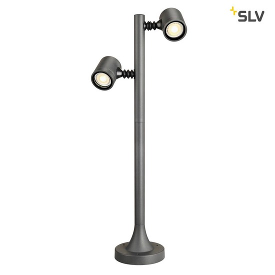 SLV 233185 NEW MYRA 2 Leuchtenköpfe anthrazit GU10 max. 2x4W IP44