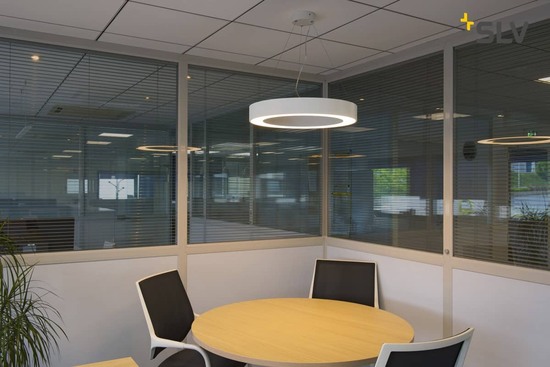 SLV 133841 MEDO PRO 60 RING Pendelleuchte weiss