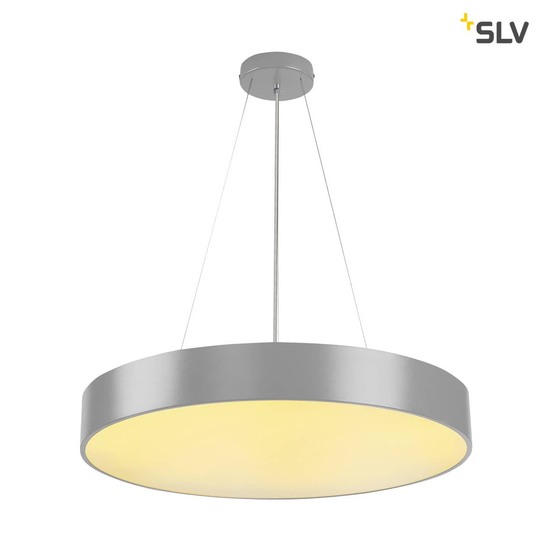 SLV 135124 MEDO 60 LED Deckenleuchte silbergrau optional abpendelbar