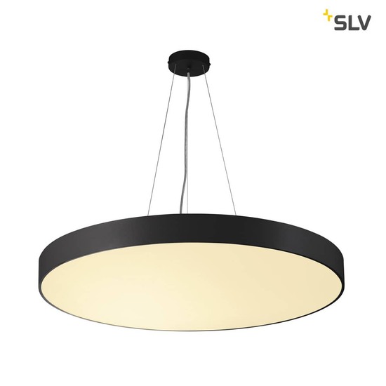 SLV 135170 MEDO 90 LED Deckenleuchte schwarz optional abpendelbar