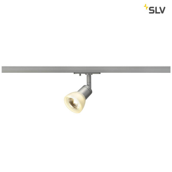 SLV 143454 PURIA Spot silbergrau GU10 max. 50W inkl. 1P.-Adapter